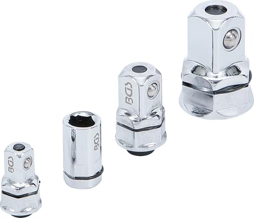BGS 8210 Zestaw adapterów do klucza oczkowego z grzechotką 4 szt. - obrazek 1