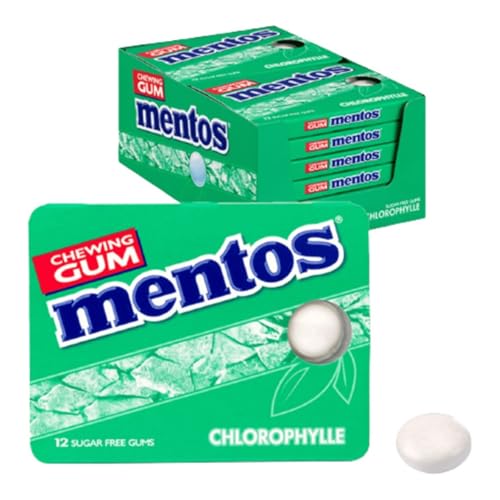 Mentos Kauwgom Chlorophylle 12 x sztuk - obrazek 1
