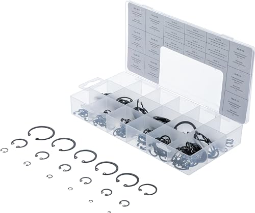BGS 8049 Zestaw wewnętrznych pierścieni Segera (pierścieni rozprężnych) Ø 3 32 mm 300 szt. - obrazek 1