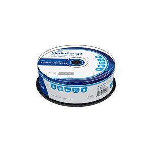 MediaRange BD R Dual Layer 50GB 6 krotna prędkość zapisu, pudełko na ciasto 25 szt