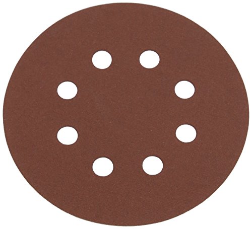 Silverline 206505 tarcze szlifierskie na rzepy, z otworami, 125 mm, 10 pak Ziarnistość 240