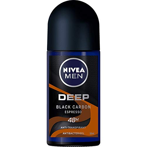 Nivea Men Deep Espresso Deo Roller 6 x 50 ml