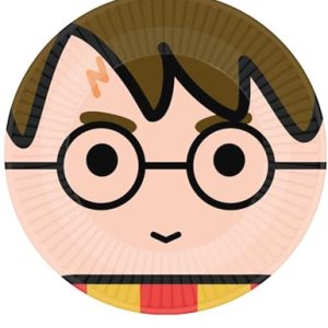 Amscan, Harry Potter, Talerzyki Papierowe, 8 Sztuk, 23 cm Amscan, Harry Potter, Talerzyki Papierowe, 8 Sztuk, 23 cm