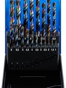 BGS Zestaw Wierteł Spiralnych HSS 1-10 mm 19 szt. BGS Zestaw Wierteł Spiralnych HSS 1-10 mm 19 szt.