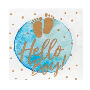 Serwetki 'Hello Boy!’, 33 x cm, 20 szt. Serwetki 'Hello Boy!’, 33 x cm, 20 szt.
