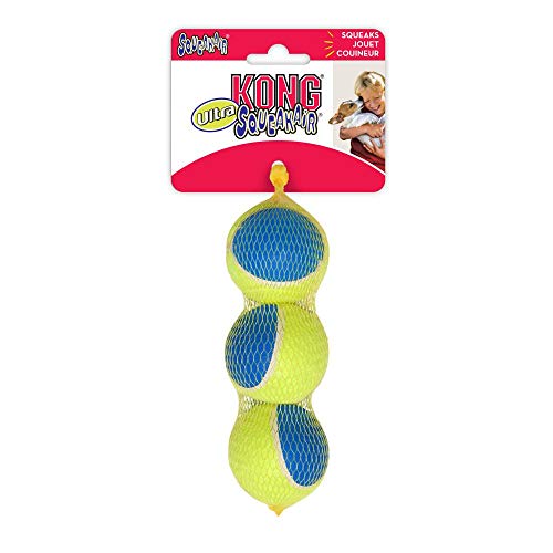 KONG Ultra SqueakAir piłka dla psa 3 szt.