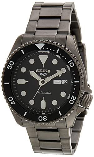 Seiko SRPD65K1 - Zegarek automatyczny - Taśma stalowa - Sports / Czarny / Szary - obrazek 1