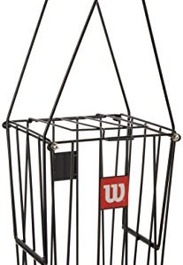 Wilson, Kosz na 75 piłek tenisowych, czarny