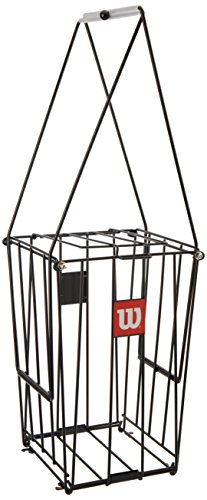 Wilson, Kosz na 75 piłek tenisowych, czarny - obrazek 1