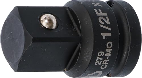 BGS 279 Adapter udarowego klucza nasadowego gniazdo czworokątne 12,5 mm (1/2") trzpień czworokątny 20 (3/4") - obrazek 1
