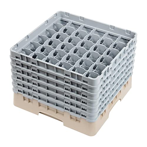 Cambro Camrack Beżowy 36 Komór Max Szkło Wysokość 298mm
