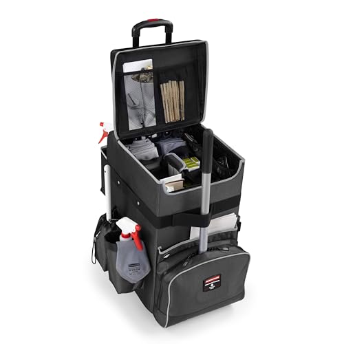 Rubbermaid Artykuły komercyjne 1902465 szybki koszyk, duży, ciemnoszary - obrazek 1