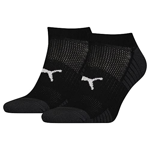 PUMA Skarpety do sneakersów unisex (2 sztuki), czarny, 46 EU