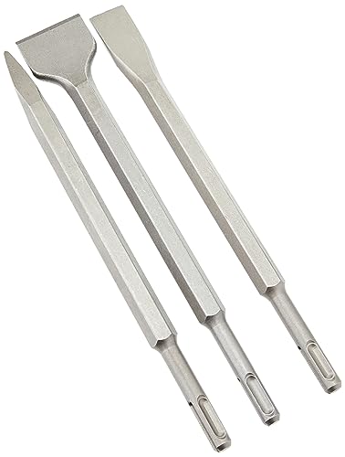 Silverline 515779 SDS Plus zestaw dłut sześciokątnych 3 częściowy, 15 mm - obrazek 1