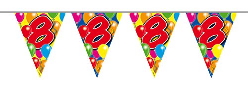 Folat Balony girlandowe na 8.urodziny 10 m - obrazek 1