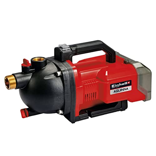 Einhell Akumulatorowa Pompa Ogrodowa AQUINNA 36/30 Power X-Change (Li-ion, 36 V, 2,6 bar, Przepływ 3000 l/h, Wlew wody i korek spustowy, Zabezpieczenie termiczne, Bez akumulatora ładowarki) - obrazek 1