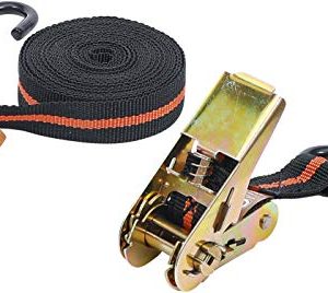 BGS Diy 3553 Taśma mocująca z grzechotką 2 hakami do dużych obciążeń 5 m x 24 mm BGS Diy 3553 Taśma mocująca z grzechotką 2 hakami do dużych obciążeń 5 m x 24 mm