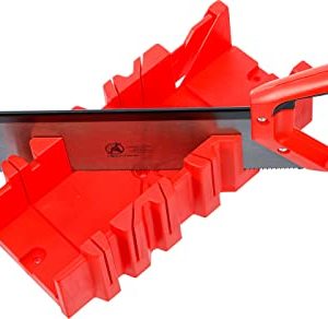 BGS Do it yourself 50845 Skrzynka uciosowa z tworzywa 300 x 130 80 mm grzbietnicą