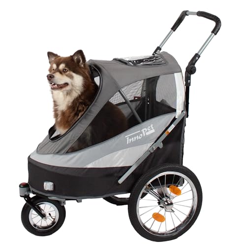Innopet Wózek do roweru dla psa Sporty Dog Trailer Deluxe IPS 055AT Czarny/ Innopet Wózek do roweru dla psa Sporty Dog Trailer Deluxe IPS 055AT Czarny/
