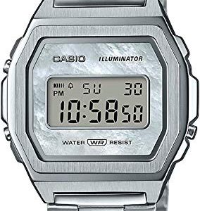 Casio Zegarek Damski Vintage A1000D-7EF – Srebrny Casio Zegarek Damski Vintage A1000D-7EF – Srebrny