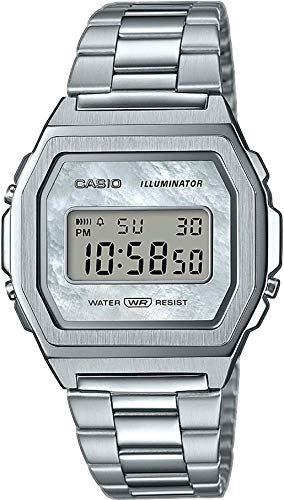 Casio Zegarek Damski Vintage A1000D-7EF – Srebrny