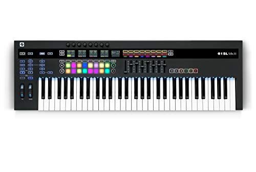 Novation 61Sl Mkiii Klawiatura Kontrolera, Czarny, 61 klawiszy