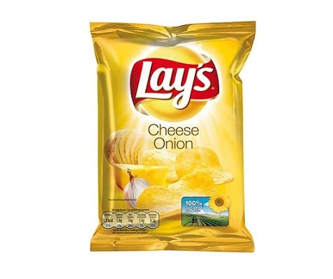 Lays chipsy serowe Onion 14 x 40 g małe torebki - obrazek 1