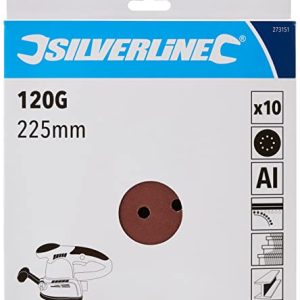 Silverline 273151 225 mm tarcze z haczykami i pętelkami (10 szt.) Silverline 273151 225 mm tarcze z haczykami i pętelkami (10 szt.)