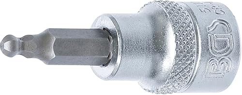 BGS 5111 Nasadka do bitów 10 mm (3/8") gniazdo sześciokątne z głowicą kulkową 4 - obrazek 1