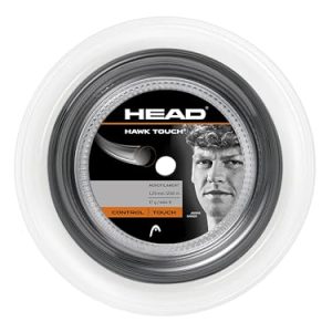 Naciąg tenisowy Head Hawk Touch 1.25 grafitowy cała szpula 200m Naciąg tenisowy Head Hawk Touch 1.25 grafitowy cała szpula 200m