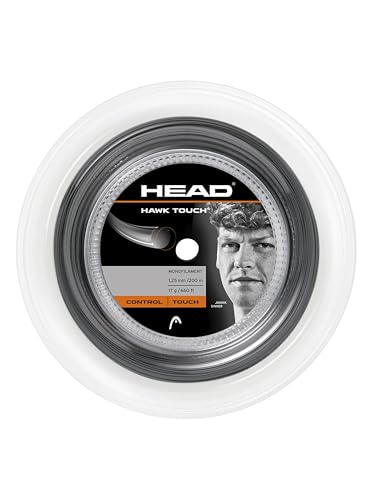 Naciąg tenisowy Head Hawk Touch 1.25 grafitowy cała szpula 200m - obrazek 1