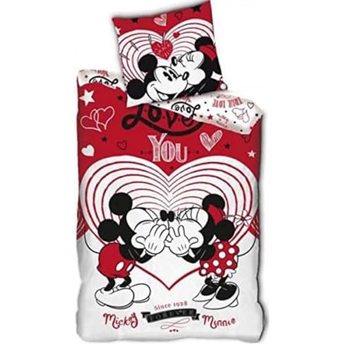 Disney Poszwa na Kołdrę 140×200 cm Love You – 100% Mikrofibra