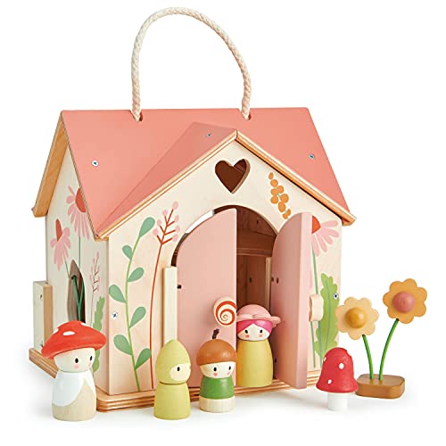 Tender Leaf Toys Rosewood Cottage – Domek dla lalek z akcesoriami