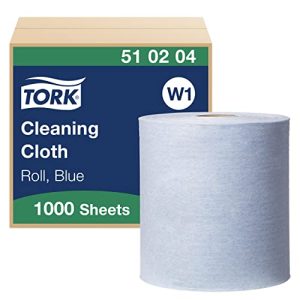 Tork 510204 chusteczki czyszczące do systemu W1 i uchwytu ściennego / 1 warstwowa rolka czyszczenia w kolorze niebieskim/miękka, elastyczna wytrzymała/jakość premium x 380 m Tork 510204 chusteczki czyszczące do systemu W1 i uchwytu ściennego / 1 warstwowa rolka czyszczenia w kolorze niebieskim/miękka, elastyczna wytrzymała/jakość premium x 380 m