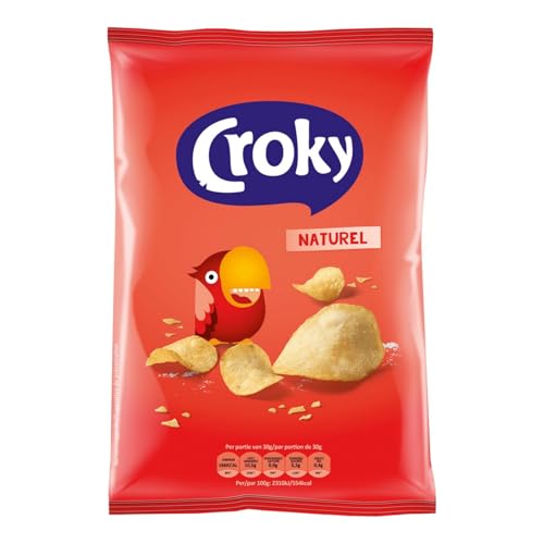 Croky Chipsy Gourmet Natur, 20 x 40 g - obrazek 1