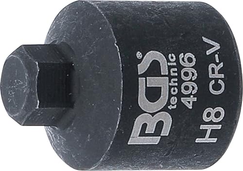 BGS 4996 Nasadka do zacisków hamulcowych gniazdo sześciokątne krótka 8 mm - obrazek 1