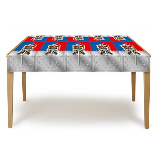 Obrus urodzinowy Rycerz 130×180 cm 1 szt.