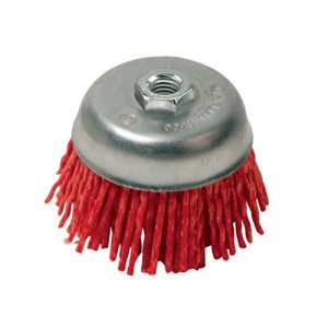 Silverline 220410 nylonowy filament ścierny pędzel do filiżanki grubej 100 mm Silverline 220410 nylonowy filament ścierny pędzel do filiżanki grubej 100 mm