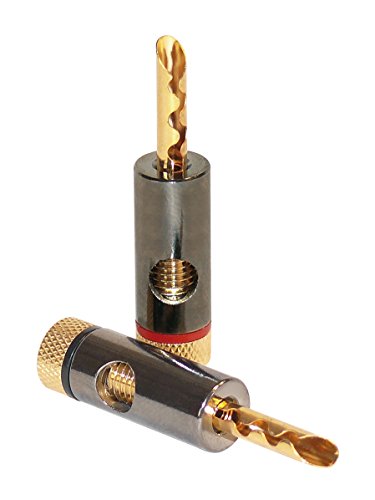 Dynavox 206436 zestaw wtyczek bananowych 4 szt., 1,1 x 5 cm