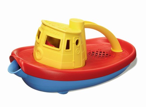 Green Toys Statek parowy, czerwony pokład Green Toys Statek parowy, czerwony pokład