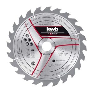kwb by Einhell brzeszczot HM (Ø 250 x 30 mm, 24 zęby, pasuje do różnych stołowych pilarek tarczowych i ukośnych tarczowych) kwb by Einhell brzeszczot HM (Ø 250 x 30 mm, 24 zęby, pasuje do różnych stołowych pilarek tarczowych i ukośnych tarczowych)