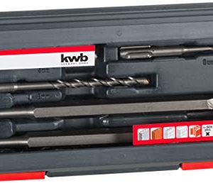 kwb PowerBox 6 częściowy zestaw wierteł udarowych i dłut kwb PowerBox 6 częściowy zestaw wierteł udarowych i dłut