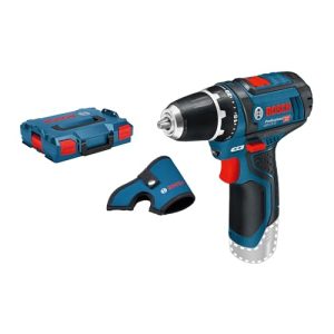Bosch GSR 12V-15 Wiertarko-Wkrętarka, Czarny/Niebieski, 10 mm Bosch GSR 12V-15 Wiertarko-Wkrętarka, Czarny/Niebieski, 10 mm