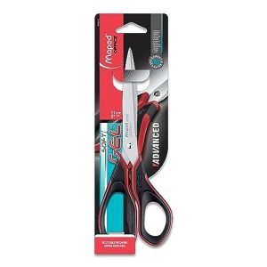 Maped M499210 Nożyce Advanced Gel asymetryczne, 21 cm, czarne/czerwone Maped M499210 Nożyce Advanced Gel asymetryczne, 21 cm, czarne/czerwone