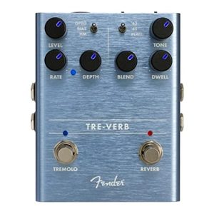 Fender Tre Verb, efektów do gitary, cyfrowy reverb/tremolo Fender Tre Verb, efektów do gitary, cyfrowy reverb/tremolo