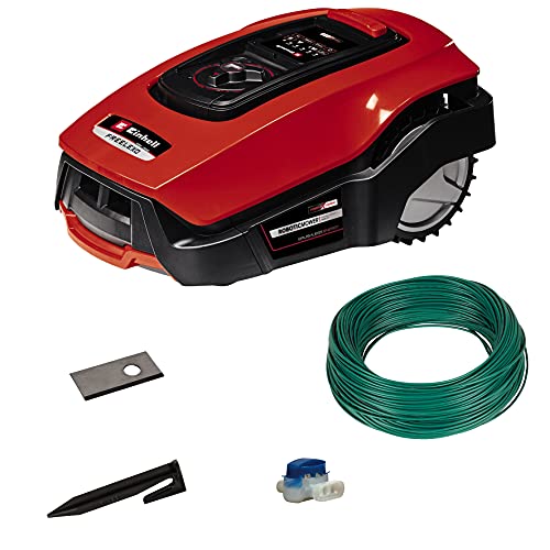 Einhell FREELEXO 450 BT SOLO Power X Change robot kosiarka (Li Ion, 18 V, m², wielostrefowa, aplikacja Bluetooth, z akcesoriami instalacyjnymi, bez baterii) - obrazek 1