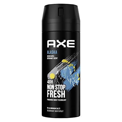 Axe Alaska - Dezodorant w sprayu do ciała - bez soli aluminium - 150 ml - obrazek 1