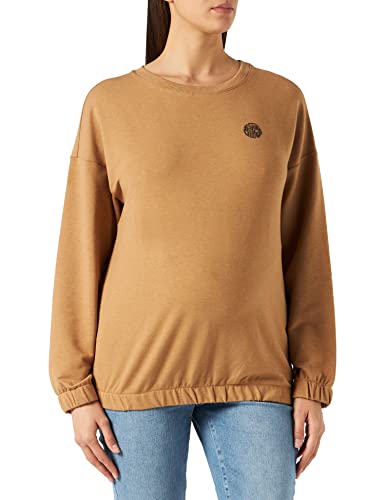 Supermom Sweter damski z długim rękawem Melange, Tigers Eye P914, 32 PL