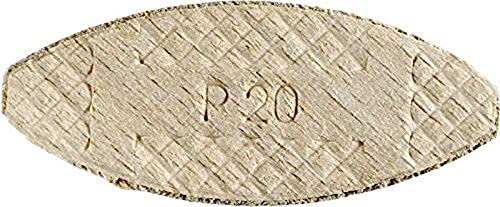 kwb Płytki łączące rozmiar 20 do rowków 12 mm 029120 (50 sztuk, z drewna bukowego) - obrazek 1