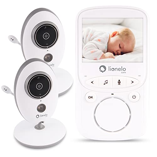 Niania Elektroniczna Bezprzewodowa Cyfrowa 2x Kamera Lionelo BabyLine 5.1 - obrazek 1